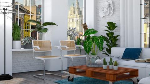 Plants of Blueloft - Living room  - by Laurika