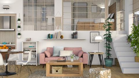 One Room Apartment 5 - Eclectic - Living room  - by Sally Simpson