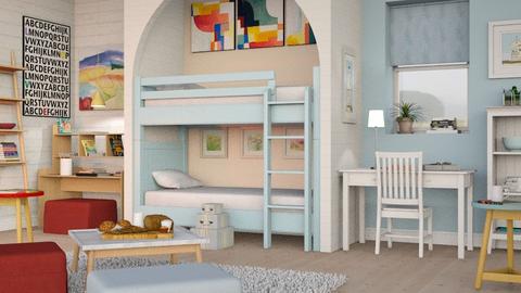 Two Kids Room - Eclectic - Kids room  - by Sally Simpson
