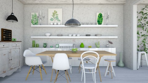 Lightly - Eclectic - Dining room  - by Laurika