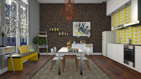 Touch Of Retro - Retro - Kitchen  - by janip 
