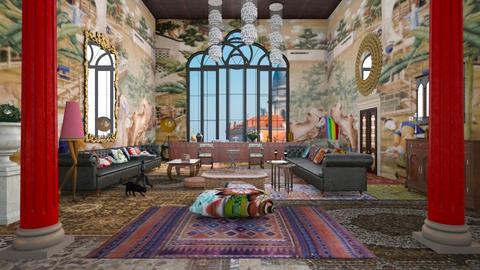eccentric eclectic - Eclectic - Living room  - by kitty