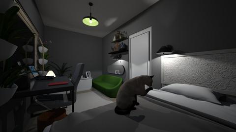 Mitt rum - Modern - Bedroom  - by korvmannen