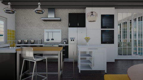Its our paradise - Retro - Kitchen  - by Lucii