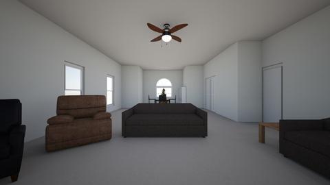 Bonus Room Back - Modern - Living room  - by wolfpackboy2002