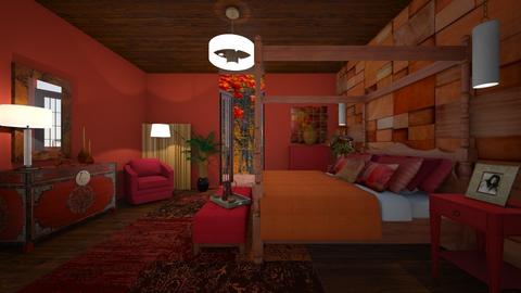 Paprika Bedroom - by Themis Aline Calcavecchia