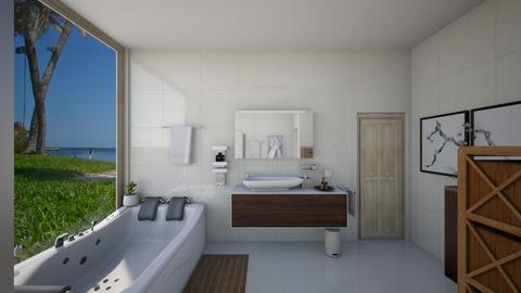 Tropical hotel bathroom 5 - Modern - Bathroom  - by Bea21