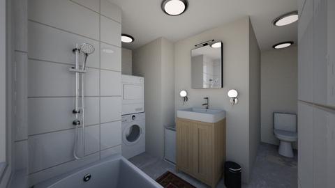 bathroom curved wall - Bathroom  - by ericametzger