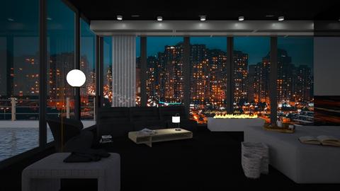 city x - Bedroom  - by dreamhaha
