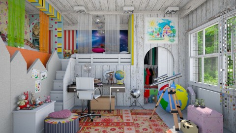 for 2 kids  - Eclectic - Kids room  - by Ida Dzanovic