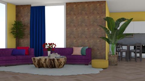 Eccentric Eclectic Living - Living room  - by Daisy Designs