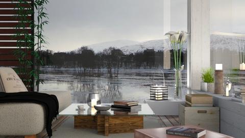 Boathouse on ice - Eclectic - Living room  - by Sally Simpson