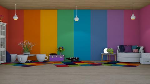 Rainbow - Retro - Kids room  - by Twice and Bp