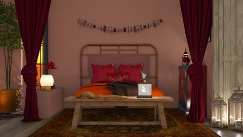 Paprika Bedroom - Bedroom  - by mikaelahs