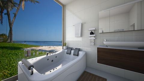 Tropical hotel bathroom 9 - Modern - Bathroom  - by Bea21