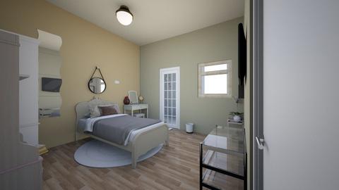 final bedrooms look - Modern - Bedroom  - by Salsabila Najla