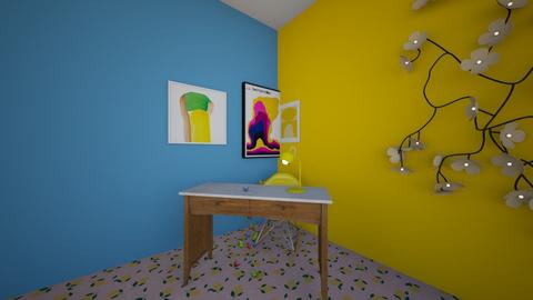 bright - Bedroom  - by peytonkeesler