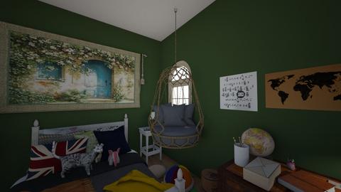 Dream Room - Eclectic - Bedroom  - by BigenderRoomie