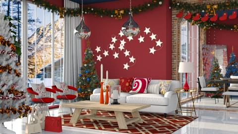 Silent Night - Living room  - by Saye