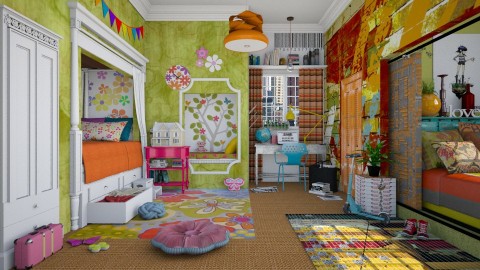 Common Core - Eclectic - Kids room  - by starsector