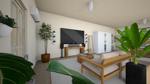 Tropical hotel room 3 - Modern - Bedroom  - by Bea21