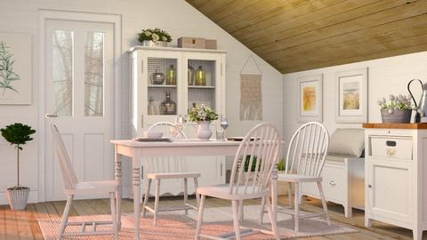 Scandinavian dining room - Eclectic - Living room  - by Sally Simpson