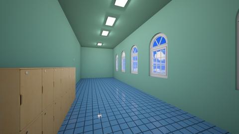 School Hallway - Modern - by krista920