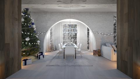 Winter - Living room  - by biacat13