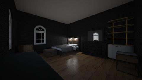 A cute bedroom - Modern - Bedroom  - by Emylie Cundiff