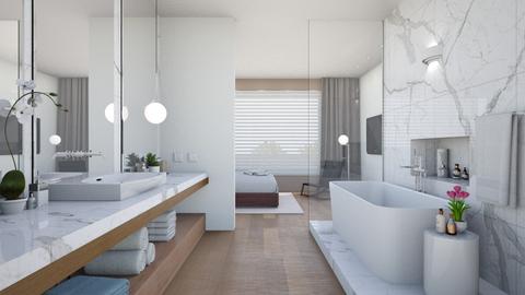 modern bath - Minimal - Bathroom  - by Valkhan