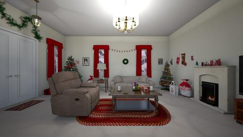 Family Christmas - Living room  - by wvrspence