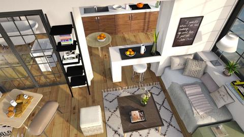 One Room Apartment 2 - Eclectic - by Sally Simpson