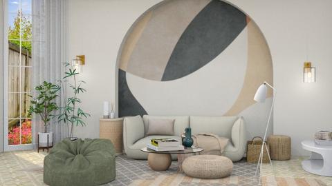 swirl - Retro - Living room  - by keelyshome