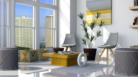 Highrise - Eclectic - Living room  - by Musicman