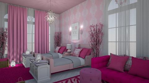 pretty in pink - Glamour - Kids room  - by matblade878