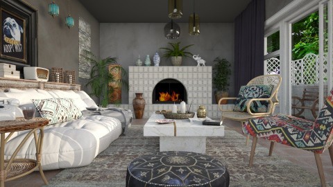 This and That - Eclectic - Living room  - by evahassing