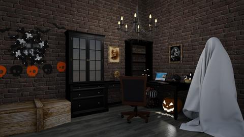 hallowen office - Retro - Office  - by CongLoc123