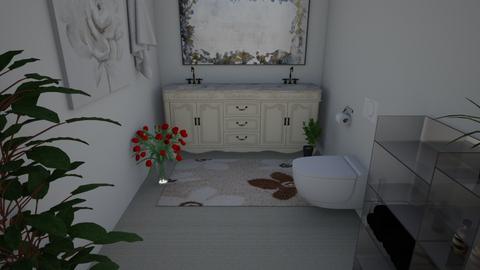 recreating toilet 1yr ago - Bathroom  - by Aestheticgirl1236