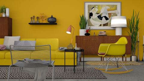 Mid Century Living - Retro - Living room  - by HenkRetro1960