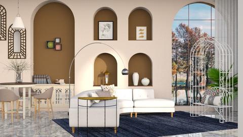 Arch Chic  - Living room  - by Saye