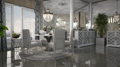 The Royal Chandelier - Glamour - Dining room  - by ZsuzsannaCs