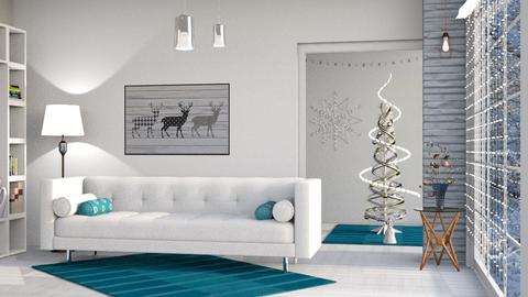 White Christmas - Living room  - by milyca8