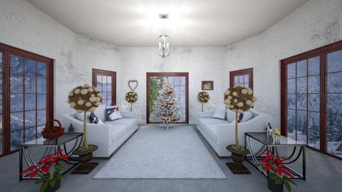 christmas  - Living room  - by horsegirl35