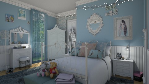 Beauty and Nostalgia - Retro - Bedroom  - by Brubs Schmitt