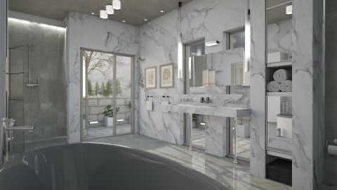 Marbleous - Classic - Bathroom  - by evahassing