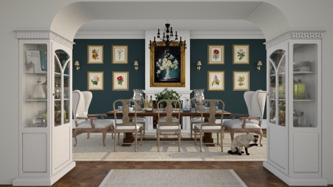 Dining Room and Wall Art - Classic - Dining room  - by maja97