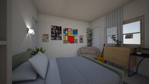 Bed room 1st draft - Minimal - Bedroom  - by epichoster