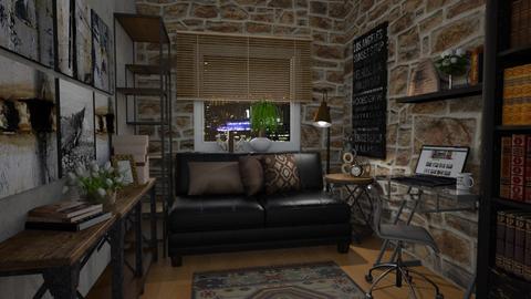 Feel good - Retro - Living room  - by Artem Vivendi