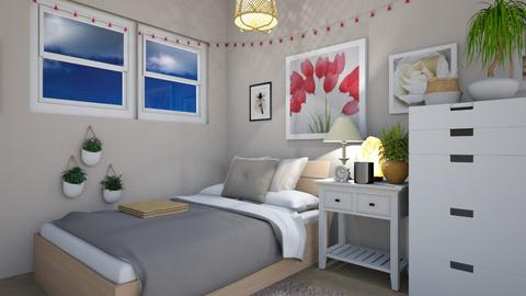 aesthetic bedroom - Minimal - Bedroom  - by strwberri