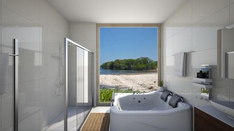 Tropical hotel bathroom 4 - Modern - Bathroom  - by Bea21